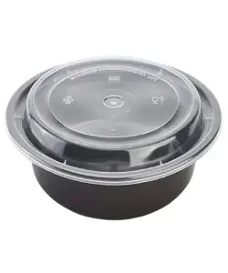 16OZ ROUND CONTAINERS AND LIDS X250