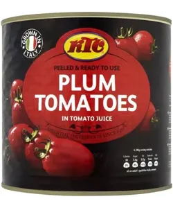 KTC PLUM TOMATOES 6 X 2.55KG
