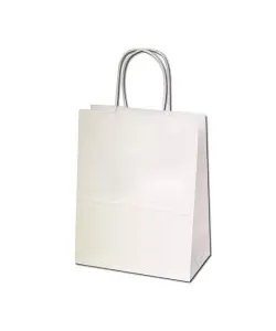 EP SOS 26 X 14 X30  70GSM (L) WHITE TWIST HANDLES X 150