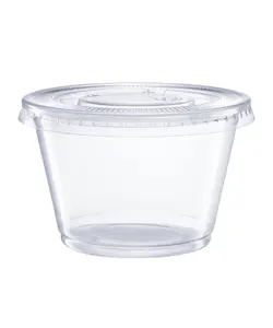4oz CLEAR CUPS  AND LIDS-{easy pack}