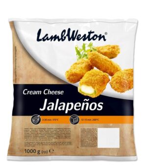 6KG CREAM CHEESE JALAPENO HOT BITES 6KG BOX