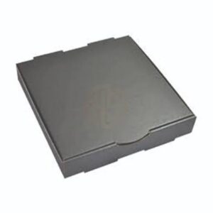 7″ PLAIN BLACK PIZZA BOX”