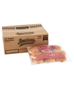 AMERICANA 4.5″ SEEDED BURGER BUNS (48)