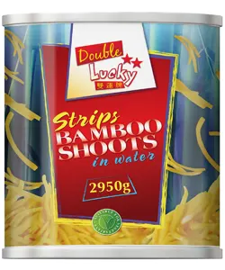 BAMBOO SHOOTS STRIPS 6x2950G