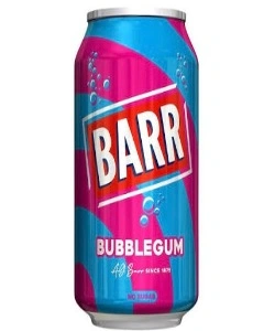 BARR BUBBLEGUM CANS (24 x 330ml)