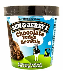 BEN & JERRY'S CHOC FUDGE BROWNIE (8 x 465ml)
