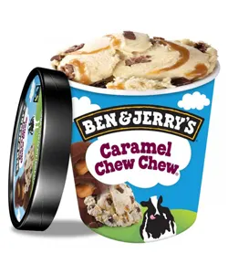 BEN & JERRYS CARAMEL CHEW CHEW  12 X 100ML