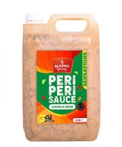 BLAZING LEMON & HERB PERI PERI SAUCE 5L