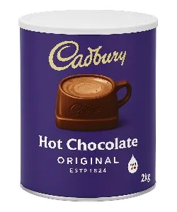 CADBURY HOT CHOCOLATE POWDER  2KG