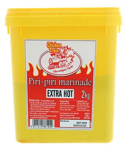 CHICKEN TRAIN EXTRA HOT PIRI PIRI MARINADE 2KG