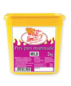 CHICKEN TRAIN PIRI PIR MARINADE MILD YELLOW TUB  2KG