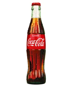 COKE BOTTLES GLASS 24X330ML