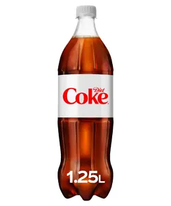 DIET COKE BOTTLES 1.25L GB