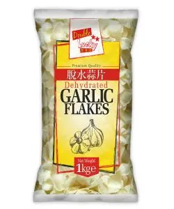 DOUBLE LUCKY GARLIC FLAKES  1KG