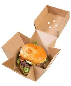 FLOWER BURGER BOX   X 90