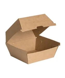 EP6 KRAFT BROWN  BURGER BOX     200