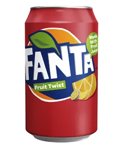 FANTA FRUIT TWIST CANS  330ML
