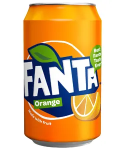 FANTA ORANGE CANS  330ML