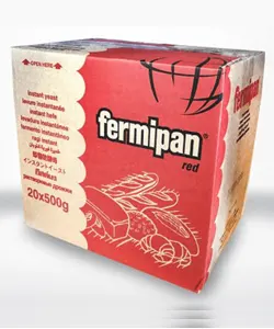 BOX OF DRY YEAST (FERMIPAN) 20 X 500G