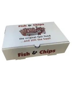 FISH AND CHIPS BOX
