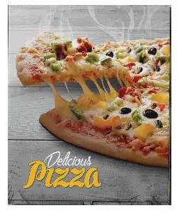 14″ GREY PIZZA BOXES