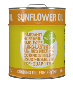 I AM NATURAL SUNFLOWER OIL 15L