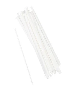 10″ EAZI-PAK PAPER STRAWS WRAPPED (200)