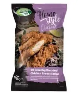 MEADOWVALE BREADED STRIPS 4X1KG
