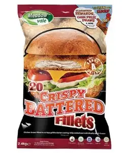 MEADOW VALE CHICKEN FILLET  2.4KG SINGLE PKT