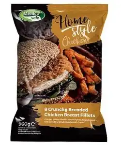 MEADOWVALE HOMESTYLE BREADED FILLETS 4X960G