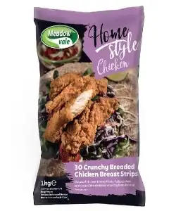 MEADOWVALE HOMESTYLE CHICKEN BREAST STRIPS