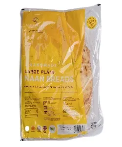 NAAN BREAD 50 QTY Leicester Bakery Yellow