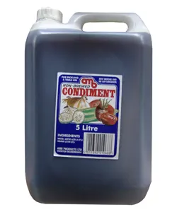 VINEGAR  NON-BREWED CONDIMENT 5LTR