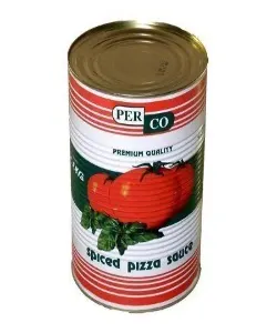 PERCO SPICED PIZZA SAUCE LARGE TIN (1 x  4.1kg)