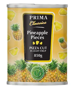 PINEAPPLE PIECES PRIMA 12 x 850g
