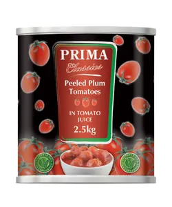 PEELED PLUM TOMATOES 2.5KG