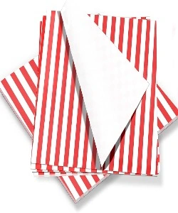 RED STRIPE BURGER WRAPS