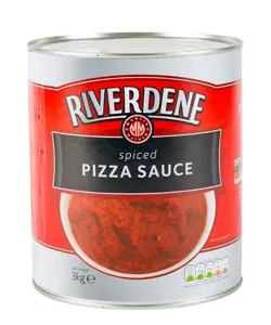 RIVERDINE SPICY PIZZA SAUCE X 6 TINS