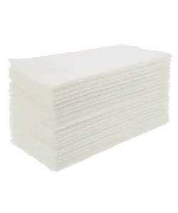 SERVIET 1/8 FOLD WHITE PKT