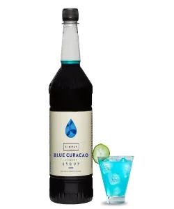 SIMPLY BLUE CURACAO SYRUP 1L