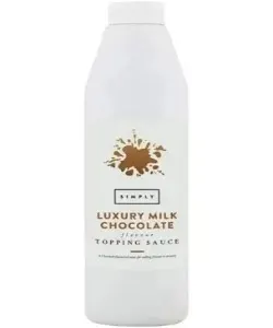 SIMPLY MILK CHOCO TOPPING SAUCE  1 KG