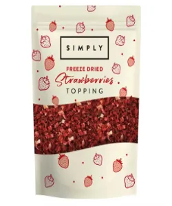 SIMPLY FREEZE DRIED STRAWBERRY PIECES 130G
