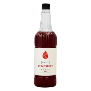 SIMPLY STRAWBERRY SYRUP 1L