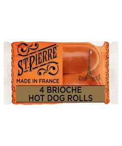 ST PIERRE BRIOCHE HOT DOG ROLLS
