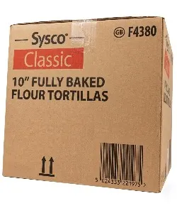 10″   TORTILLAS BOX