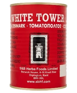 WHITE TOWER TOMATOE PUREE  12 X 850G